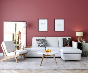 Nordic Style Sofa Combination-ID:968495398
