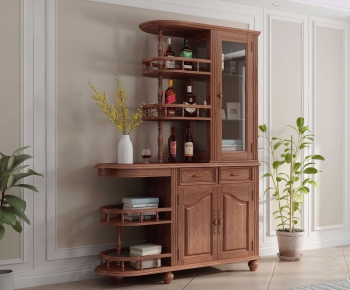 American Style Wine Cabinet-ID:976555772
