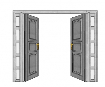 Modern Double Door-ID:916066588
