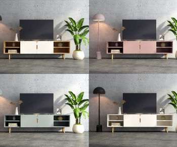 Nordic Style TV Cabinet-ID:334524298