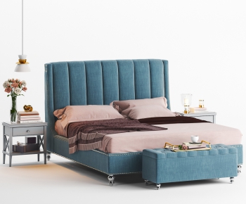 American Style Double Bed-ID:777227198
