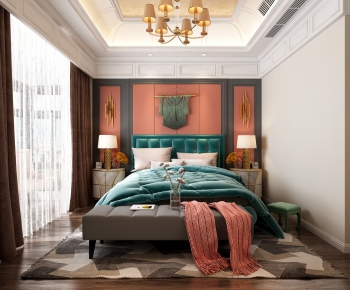 New Classical Style Bedroom-ID:785115241
