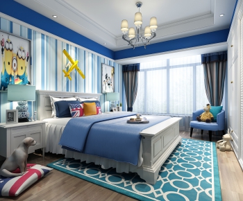 Mediterranean Style Bedroom-ID:905079285