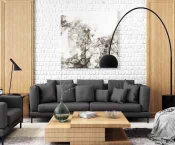 Nordic Style Sofa Combination-ID:851198167