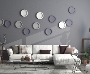 Nordic Style Sofa Combination-ID:481538991