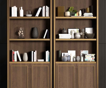 New Chinese Style Bookcase-ID:948373875