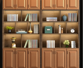 Simple European Style Bookcase-ID:715820617