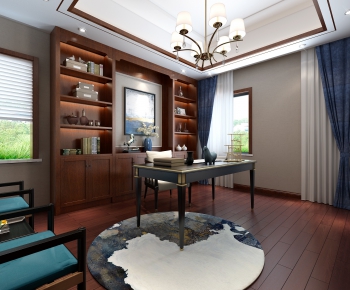 New Chinese Style Study Space-ID:955326568