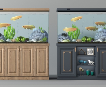 New Chinese Style Fish Tank-ID:994604277