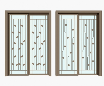 Modern Sliding Door-ID:811094114