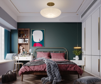 Nordic Style Bedroom-ID:713761767