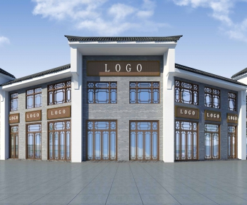 Chinese Style Facade Element-ID:633933316