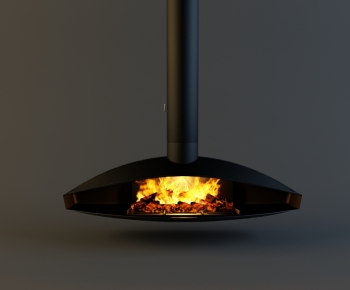 Modern Fireplace-ID:563134768