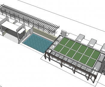 Modern Architectural Bird's-eye View Planning-ID:973029541