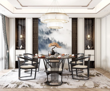 New Chinese Style Dining Room-ID:104020181