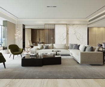 Modern A Living Room-ID:187195997