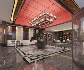 New Chinese Style Reception Hall-ID:876469414