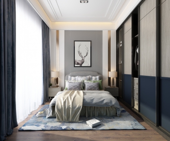 Nordic Style Bedroom-ID:390795677