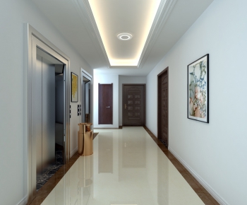 Modern Corridor/elevator Hall-ID:416517951