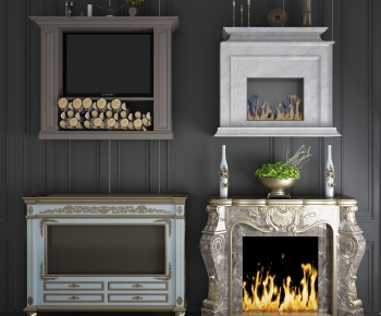 European Style Fireplace-ID:791285533