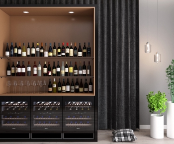 Modern Wine Cabinet-ID:967173288