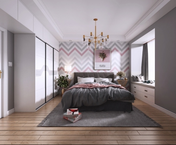 Nordic Style Girl's Room Daughter's Room-ID:775415118