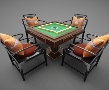 New Chinese Style Mahjong Tables And Chairs-ID:147250926