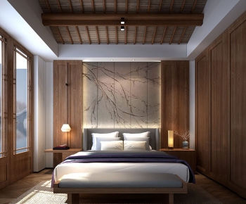 New Chinese Style Bedroom-ID:797515858