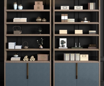 New Chinese Style Bookcase-ID:342550735