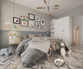 Nordic Style Bedroom-ID:313536447