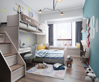 Nordic Style Children's Room-ID:302315618