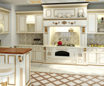 European Style Kitchen Cabinet-ID:529552554