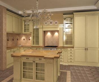 European Style Kitchen Cabinet-ID:995280442