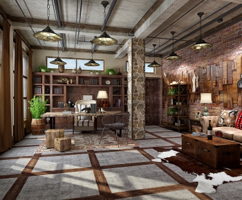 Industrial Style Manager's Office-ID:623659149