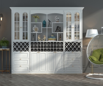 New Chinese Style Wine Cabinet-ID:843238893
