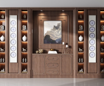 New Chinese Style Bookcase-ID:467996493