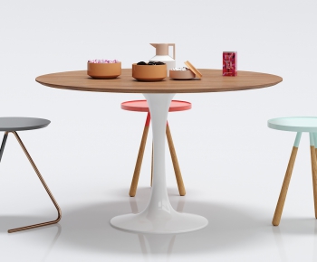 Nordic Style Leisure Table And Chair-ID:515583874