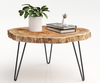 Industrial Style Coffee Table-ID:212717115