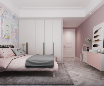 Nordic Style Bedroom-ID:533850942