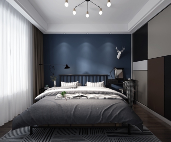 Nordic Style Bedroom-ID:457369223