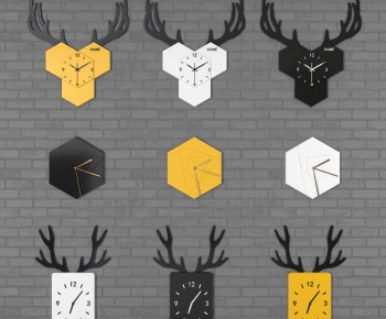 Nordic Style Wall Clock-ID:990263212
