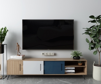 Nordic Style TV Cabinet-ID:280369624