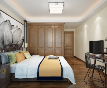 Chinese Style Bedroom-ID:958138958