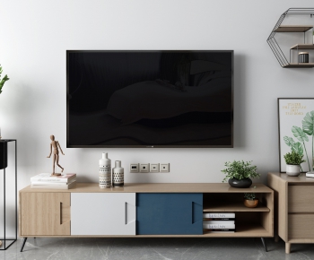Nordic Style TV Cabinet-ID:554296563