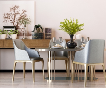 Modern Dining Table And Chairs-ID:750301378