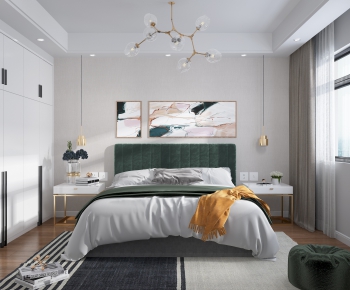 Nordic Style Bedroom-ID:654973338