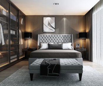 Modern Bedroom-ID:542517426