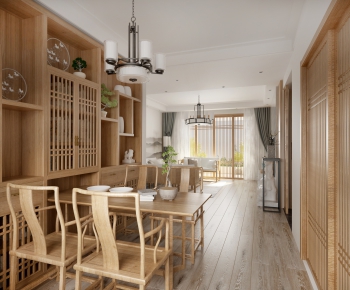 New Chinese Style Dining Room-ID:478783726