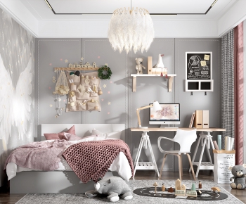 Nordic Style Girl's Room Daughter's Room-ID:164114549