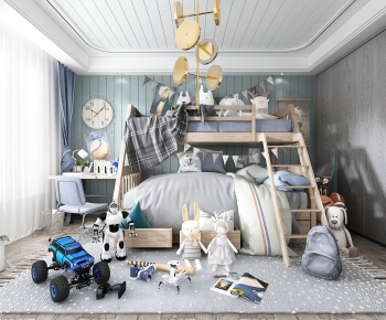 Nordic Style Children's Room-ID:636850526